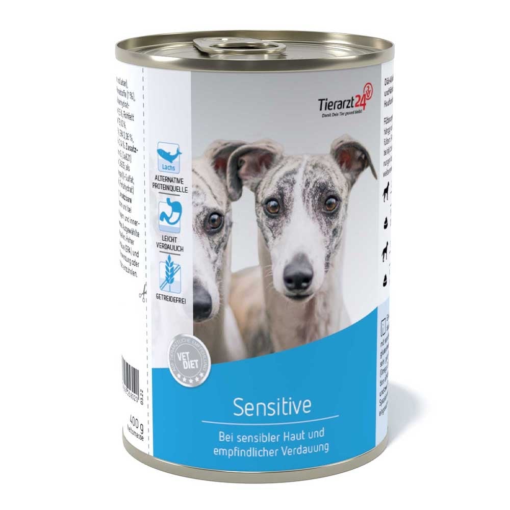 Tierarzt24 Vet Diet Sensitive Nassfutter für Hunde 400 g