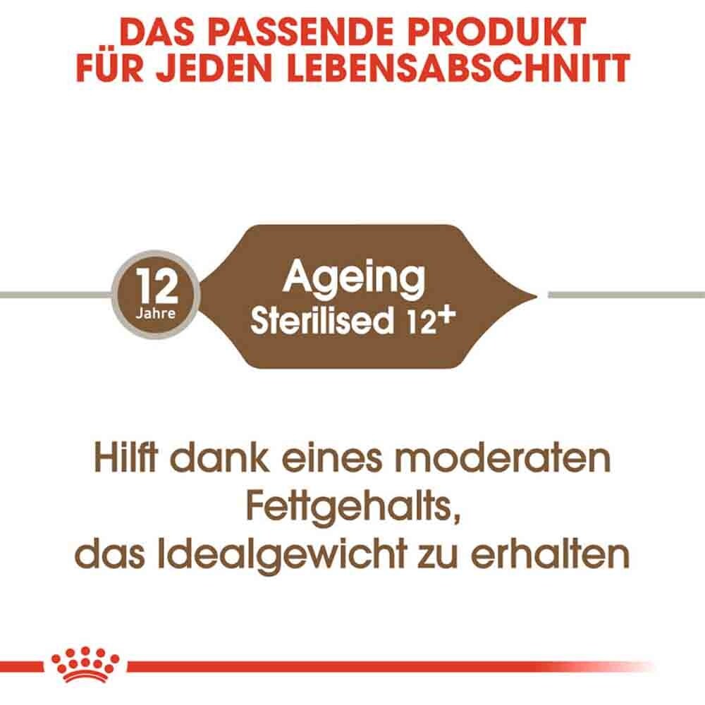 Royal Canin Ageing 12+ Sterilised Trockenfutter für ältere kastrierte Katzen_3