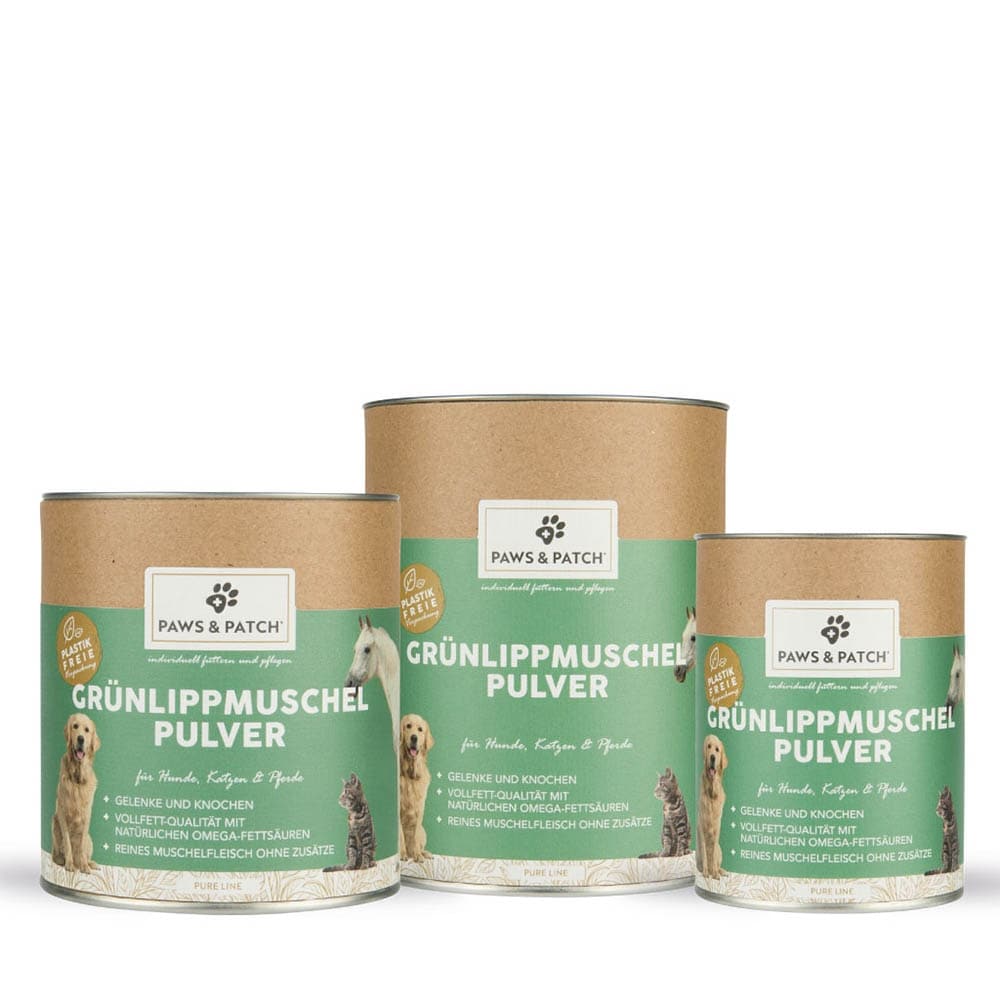 PAWS & PATCH Grünlippmuschel Pulver für Hunde, Katzen und Pferde_3