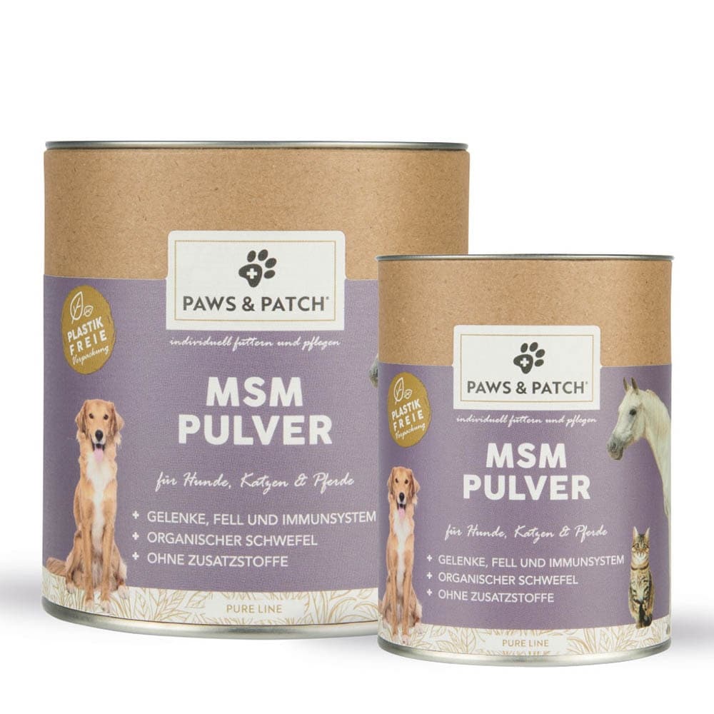 PAWS & PATCH MSM Pulver für Hunde, Katzen und Pferde_3