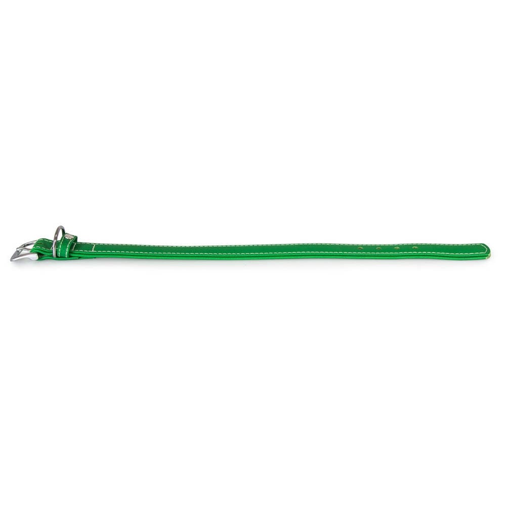 Das Lederband Barcelona Halsband Summer-Green_2