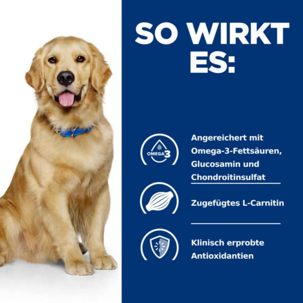 Hill's Prescription Diet j/d Reduced Calorie Trockenfutter für Hunde mit Huhn_4