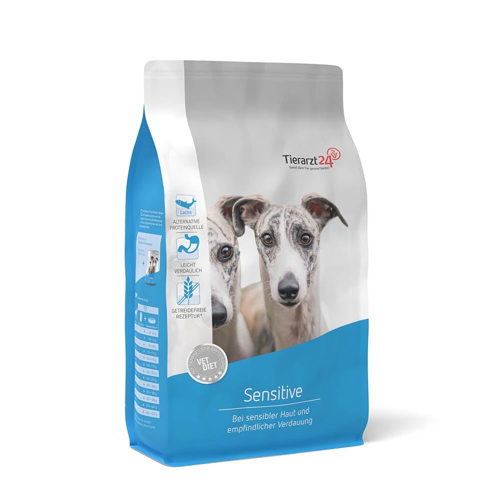 Tierarzt24 Vet Diet Sensitive Trockenfutter für Hunde 2,5kg