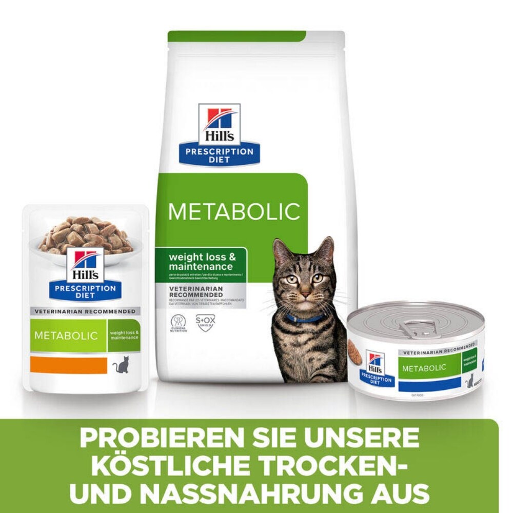 Hills Prescription Diet Metabolic Trockenfutter für Katzen mit Thunfisch _6