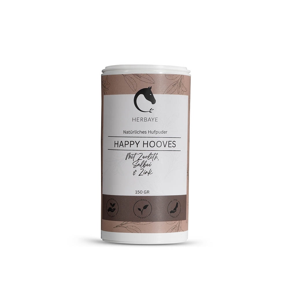 Herbaye Natürliches Hufpuder Happy Hooves 150g