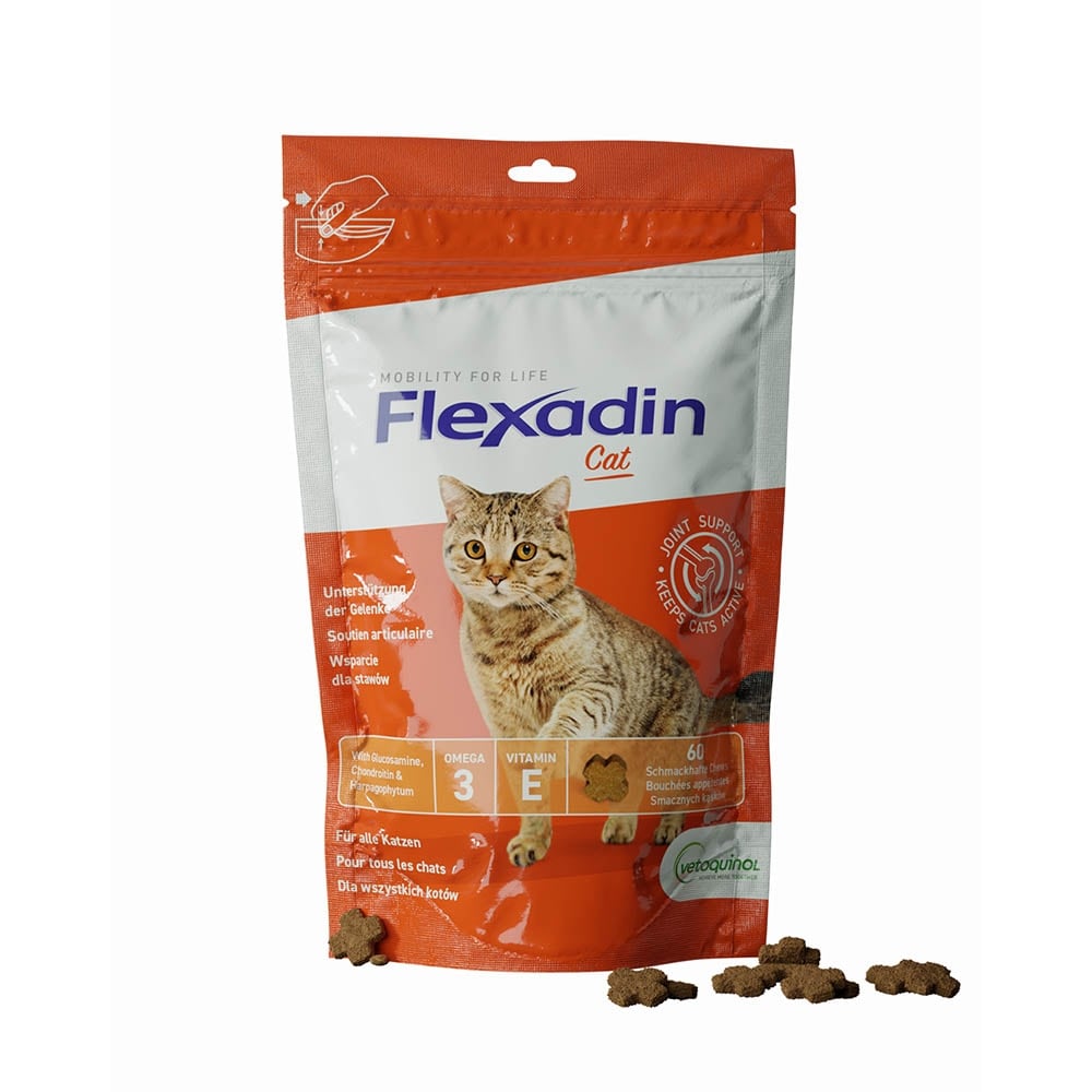 Vetoquinol Flexadin Cat 60 90g = ca. 60 Chews