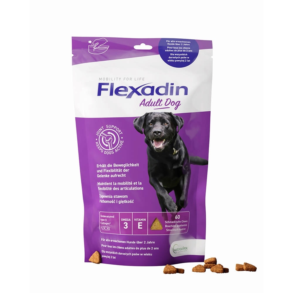 Vetoquinol Flexadin Adult Dog 180g = ca. 60 Chews