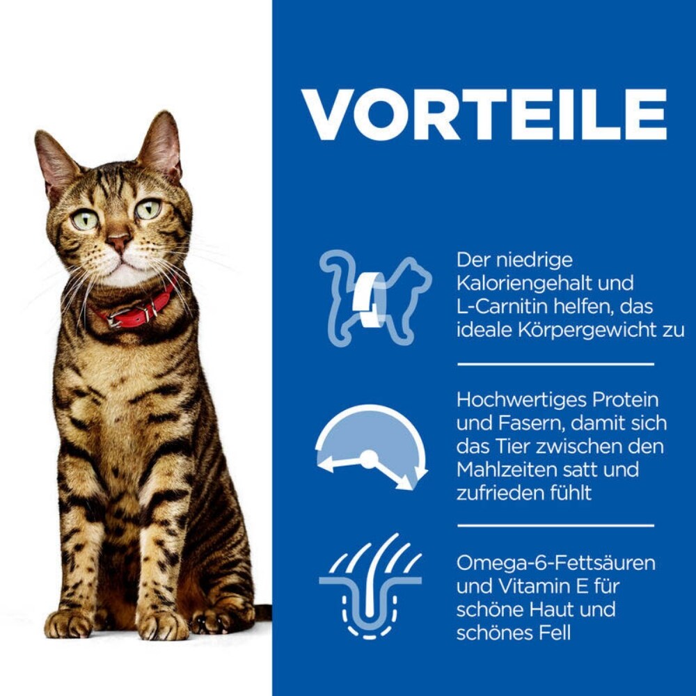 Hills Science Plan Light Adult Trockenfutter für Katzen mit Huhn_3