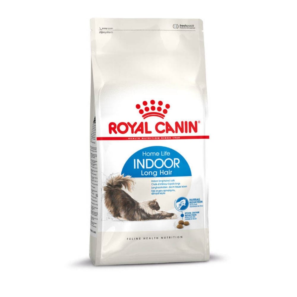 Royal Canin Indoor Longhair Trockenfutter für Wohnungskatzen mit langem Fell_2