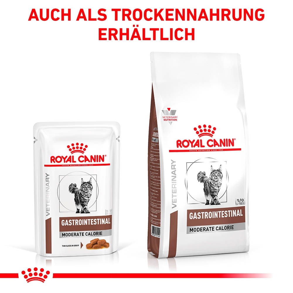 Royal Canin Veterinary Gastrointestinal Moderate Calorie Nassfutter für Katzen_5