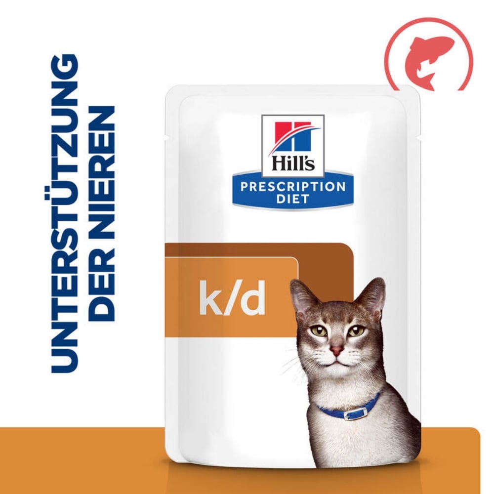 Hills Prescription Diet k/d Lachs Frischebeutel Katze_2