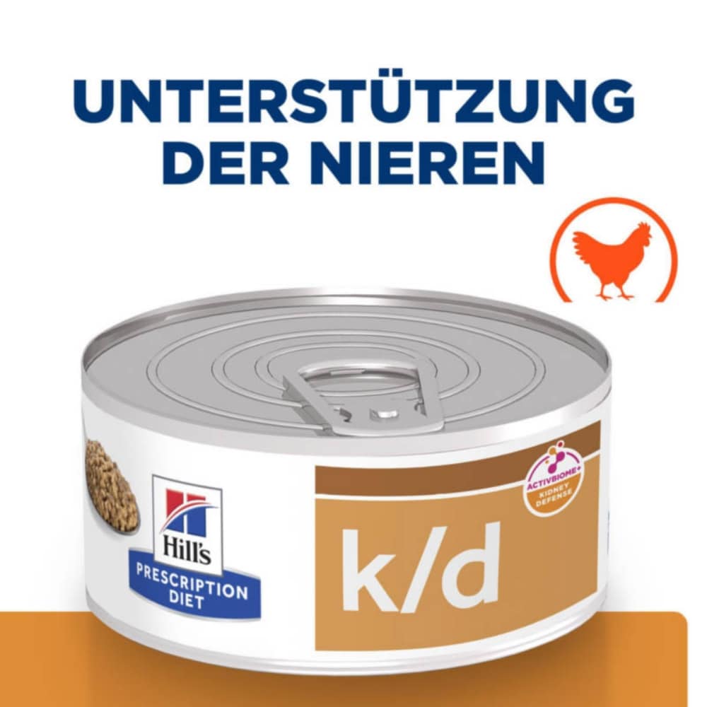 Hills PRESCRIPTION DIET Katze k/d Huhn feingehackt_2