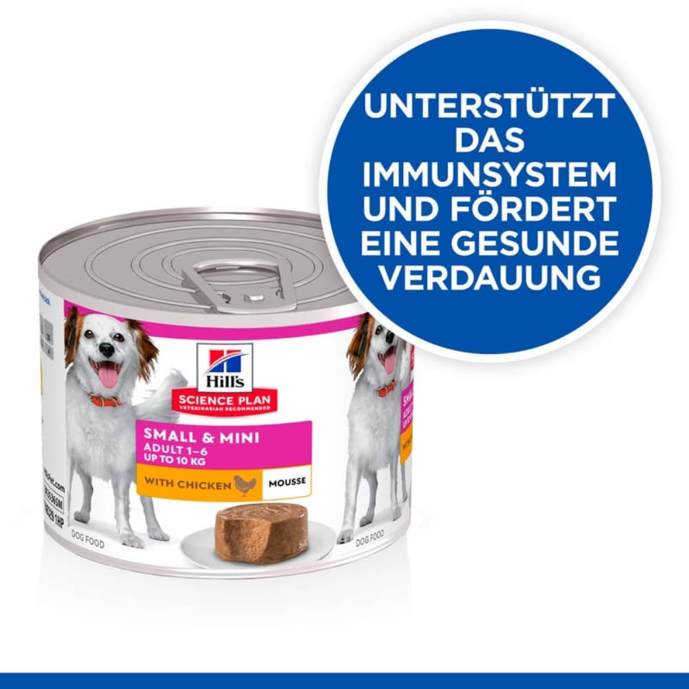 Hills Science Plan Small & Mini Adult Mousse für Hunde mit Huhn_3
