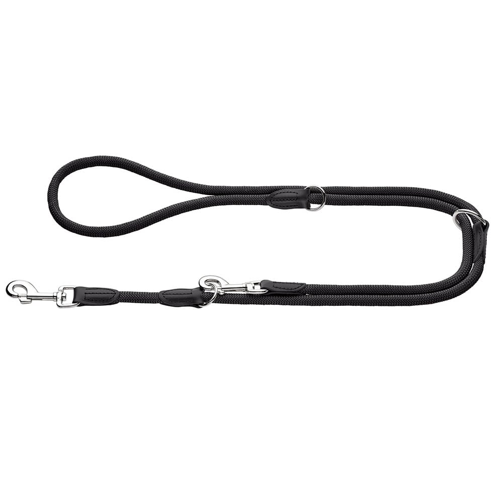 Hunter Verstellbare Führleine Freestyle schwarz_2