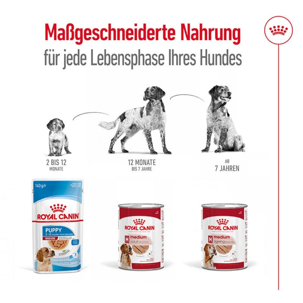 Royal Canin Medium Ageing Feuchtnahrung als Mousse (>7. Lebensjahr)_4