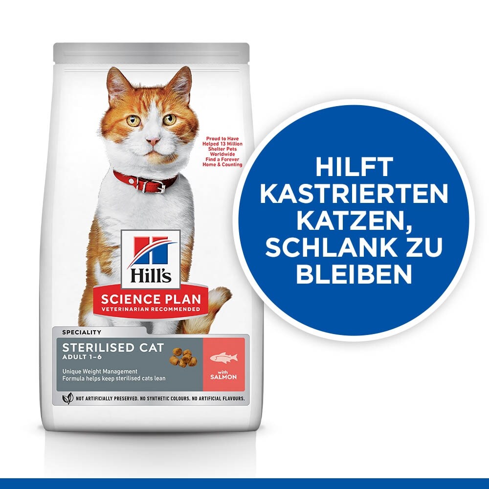 Hills Science Plan Sterilised Cat mit Lachs_4