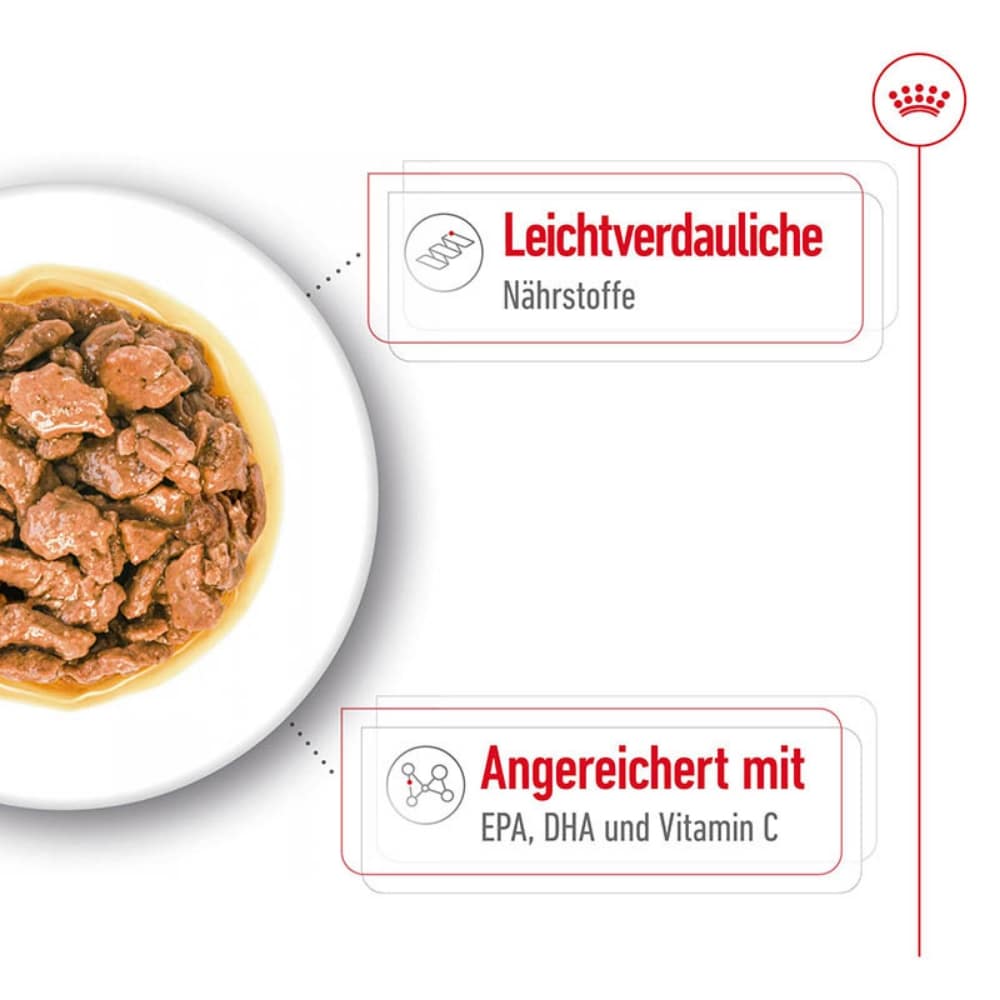Royal Canin Häppchen in Soße Adult Feuchtnahrung als Häppchen in Soße (>10. Lebensmonat)_3