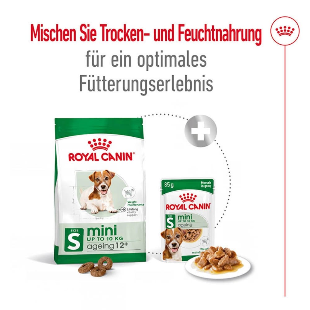Royal Canin Mini Ageing Feuchtnahrung als Stückchen in Soße (>8. Lebensjahr)_4