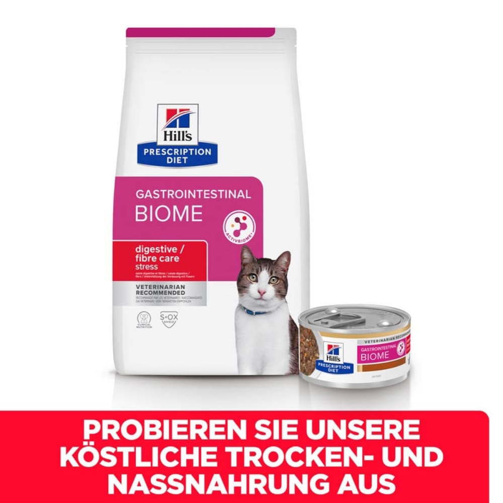 Hills Prescription Diet GI Biome Stress Huhn Trockenfutter für Katzen_5