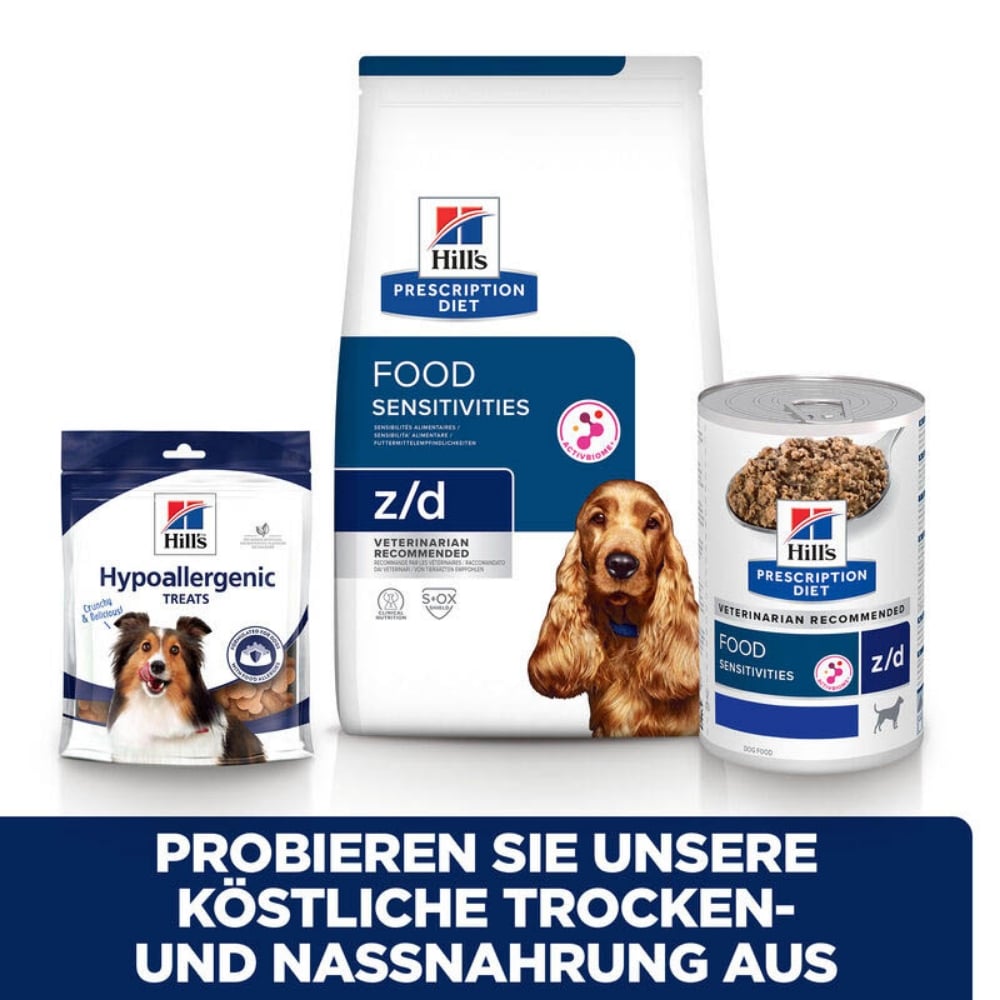 Hills Prescription Diet z/d Food Sensitivities Dose Hund_6