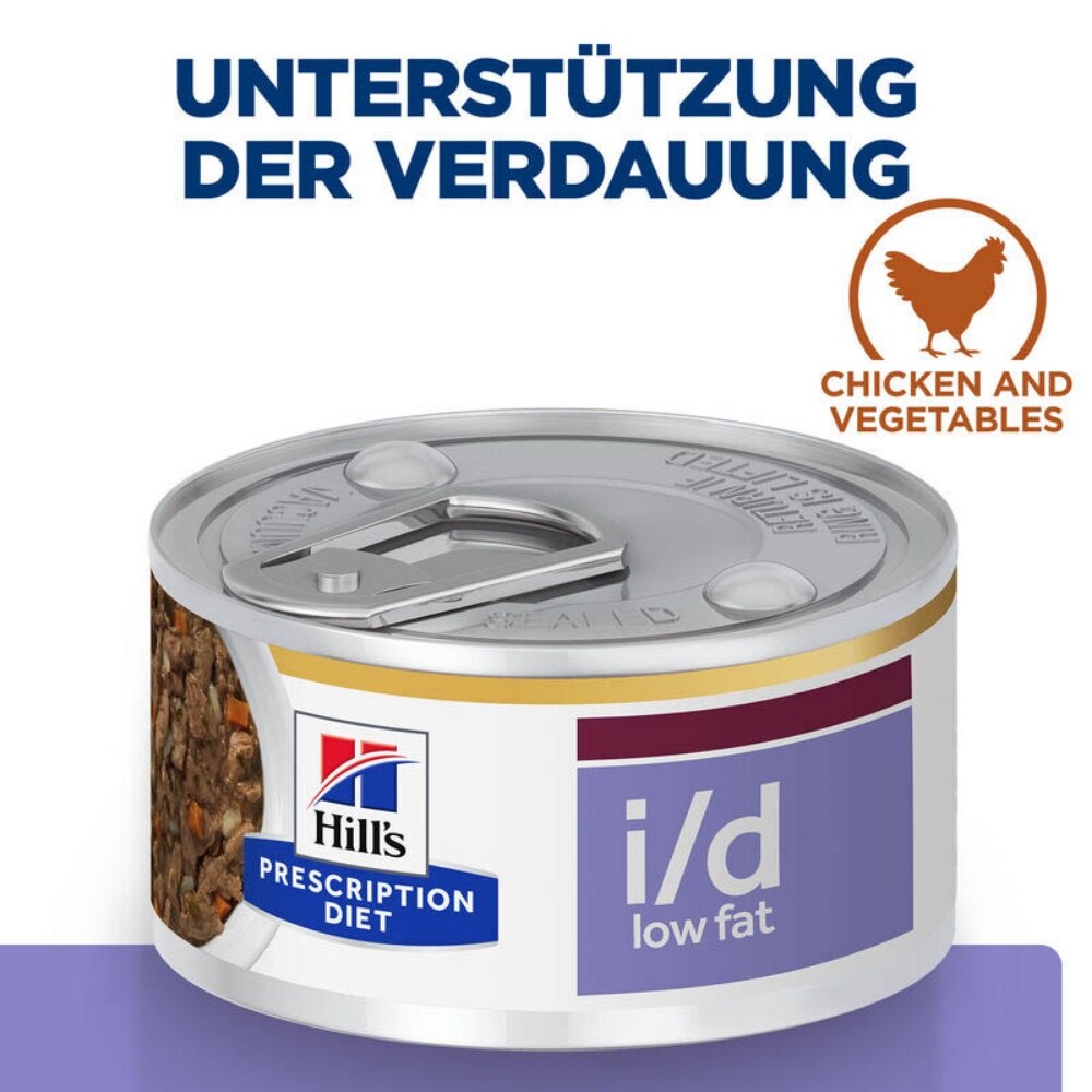 Hills Prescription Diet i/d Mini Low Fat Ragout für Hunde mit Hühner- und Gemüsegeschmack_2