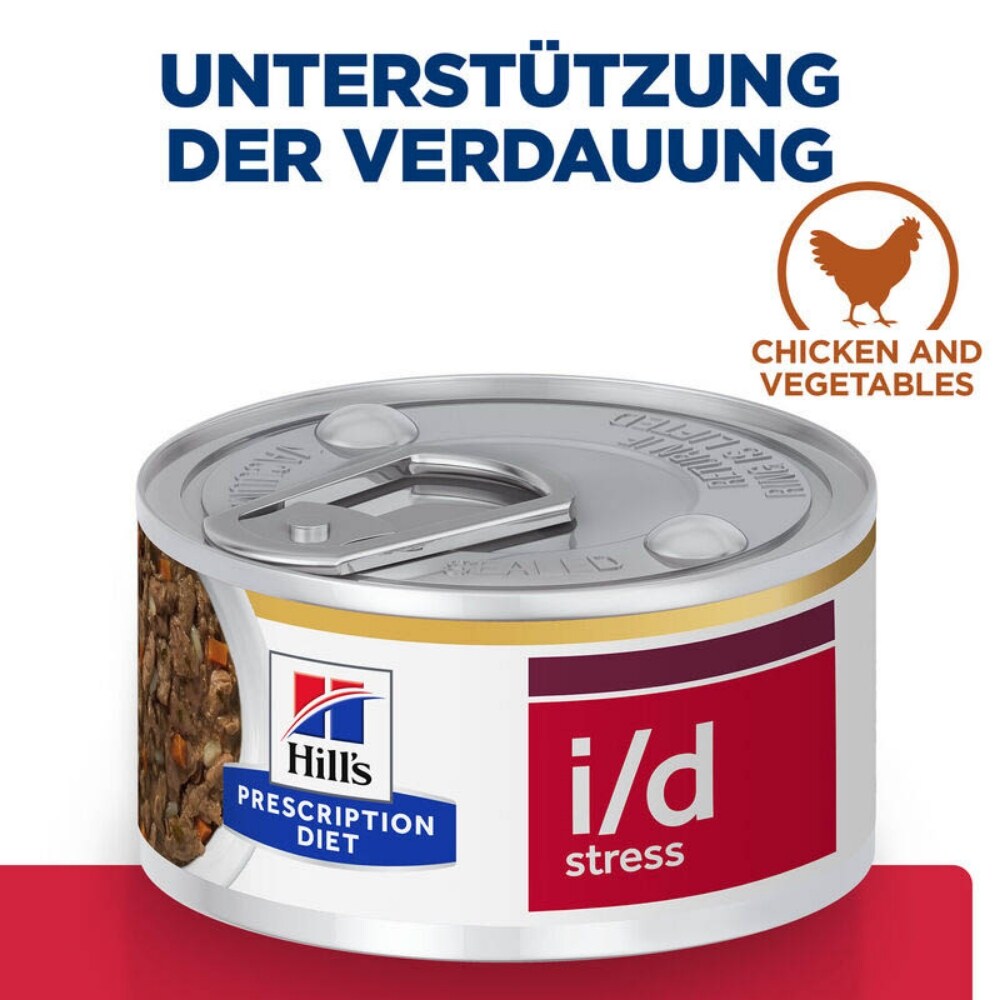 Hills Prescription Diet Canine i/d Stress Ragout mit Huhngeschmack & zugefügtem Gemüse_2
