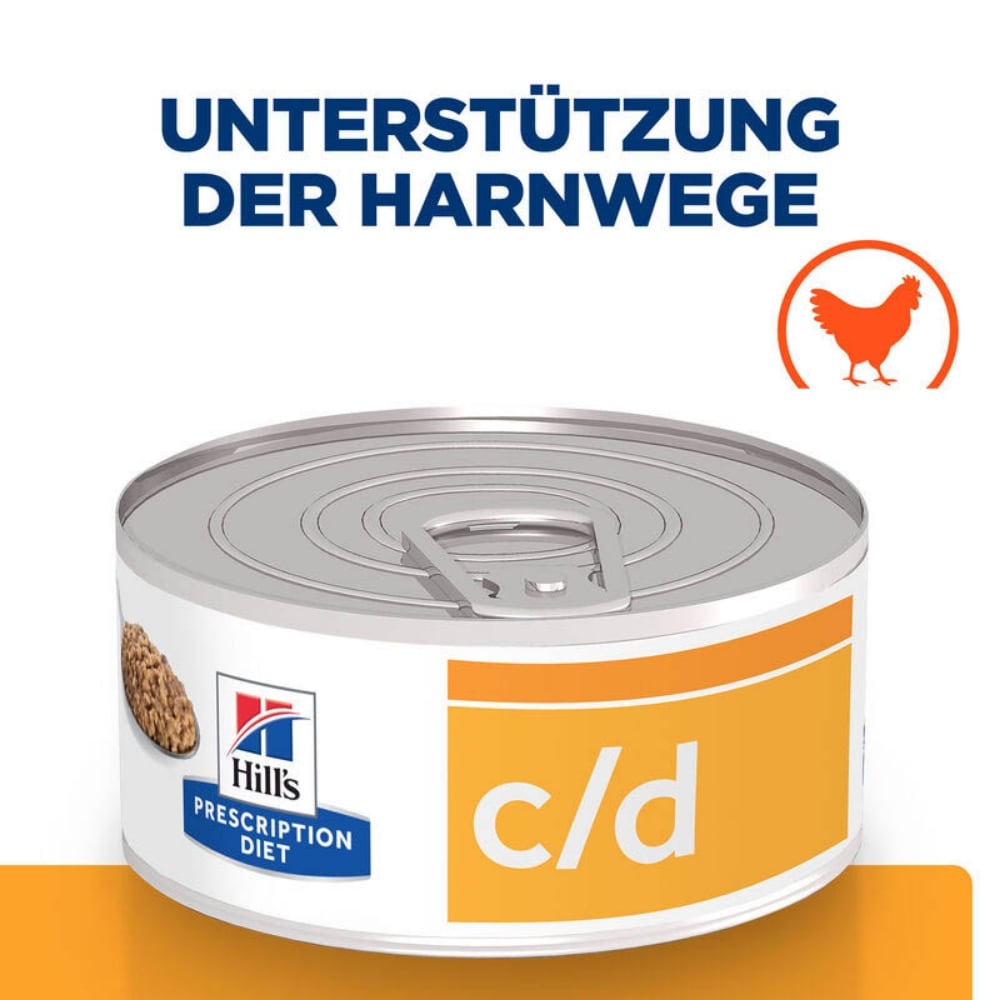 Hills Prescription Diet c/d Multicare mit Huhn Dose Katze_2