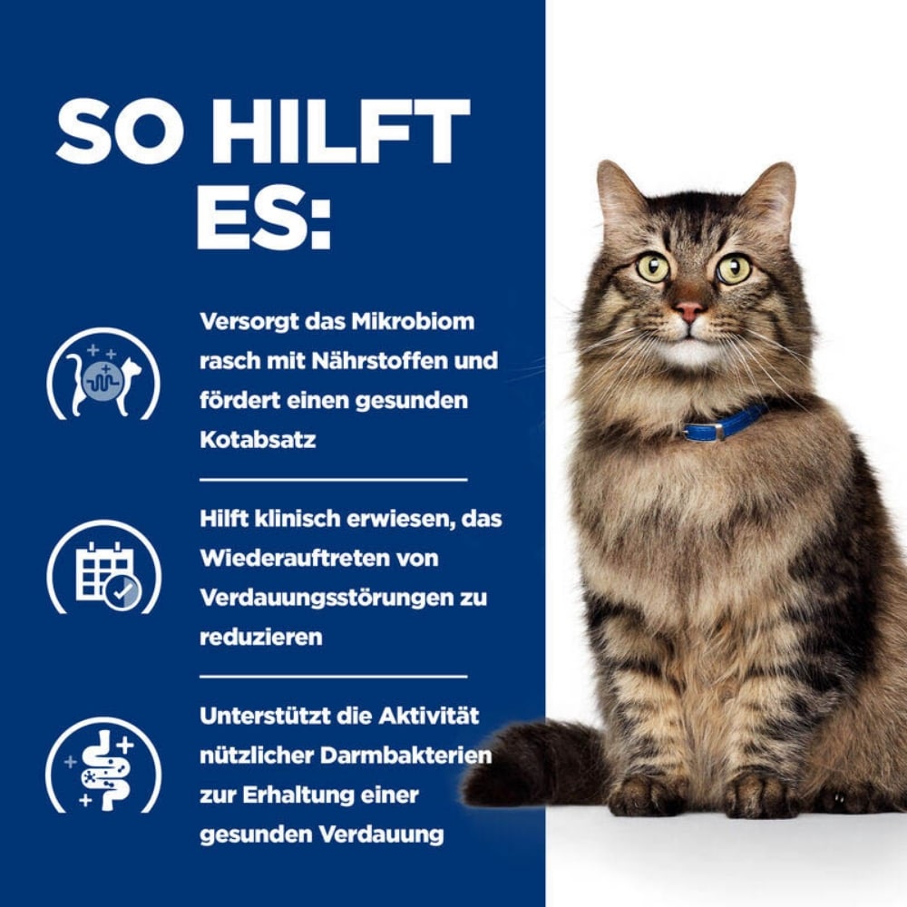 Hills Prescription Diet Gastrointestinal Biome Ragout für Katzen mit Huhn und zugefügtem Gemüse_4