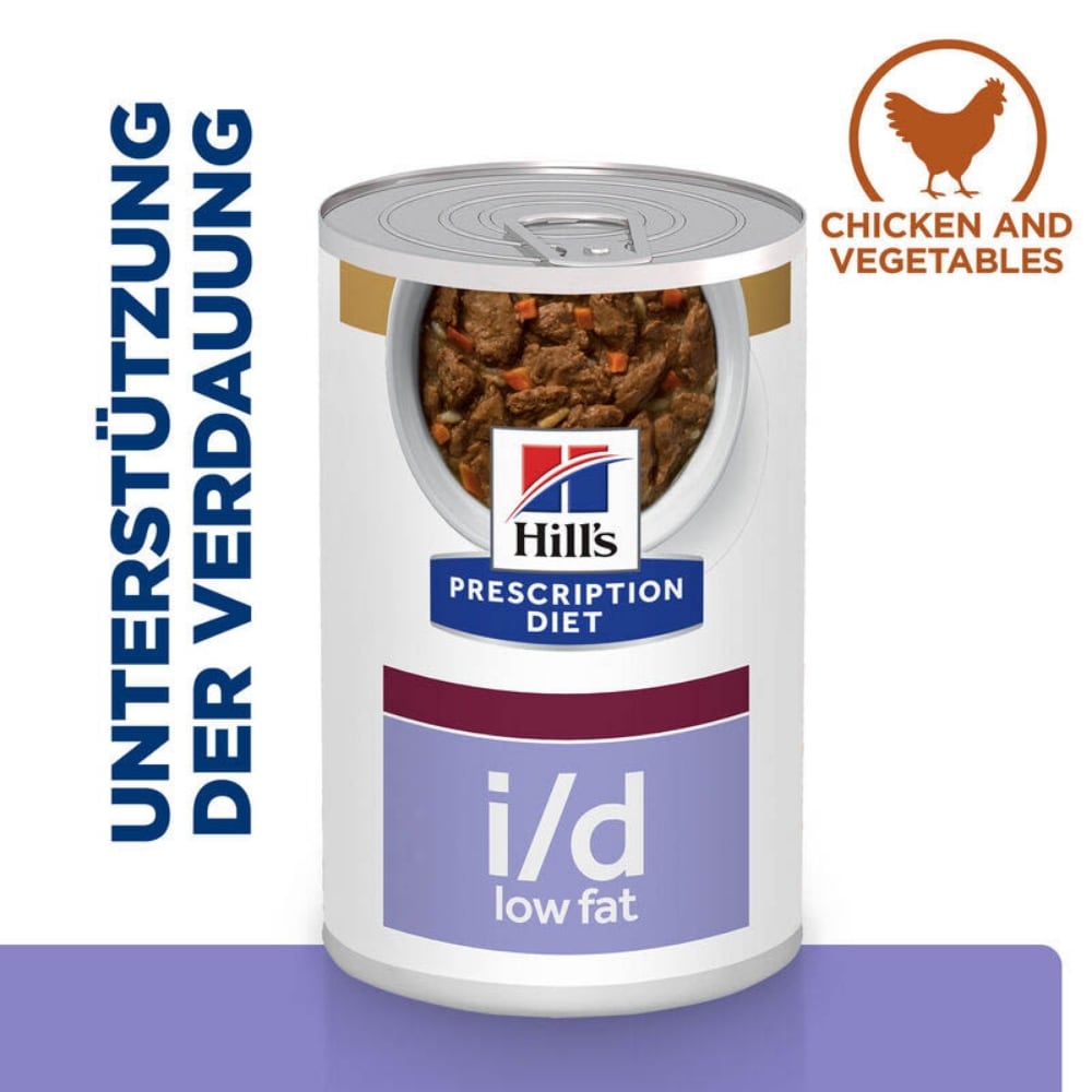 Hills Prescription Diet Canine i/d Low Fat Ragout mit Huhngeschmack & zugefügtem Gemüse_2