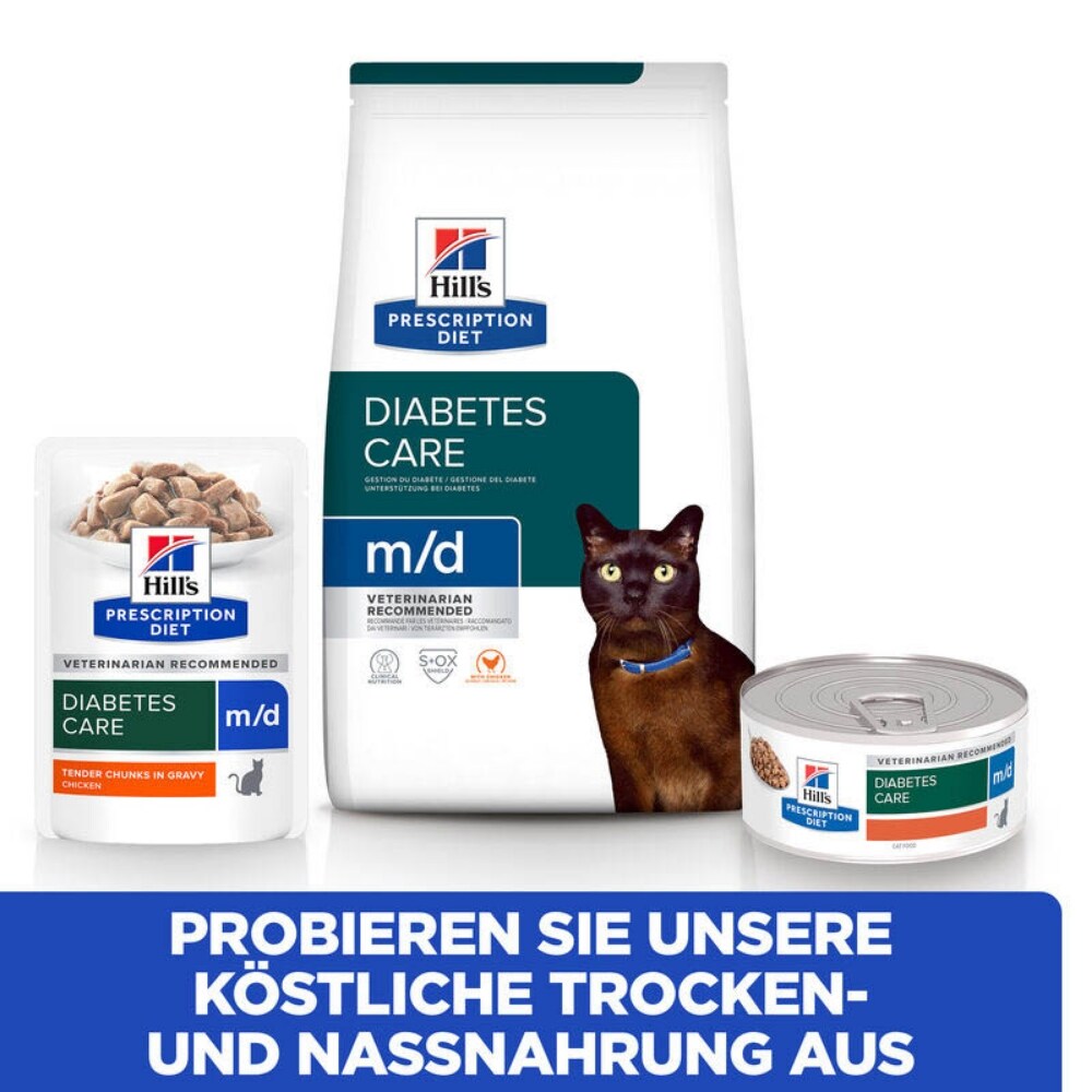 Hills Prescription Diet m/d Katzenfutter mit Huhn_5