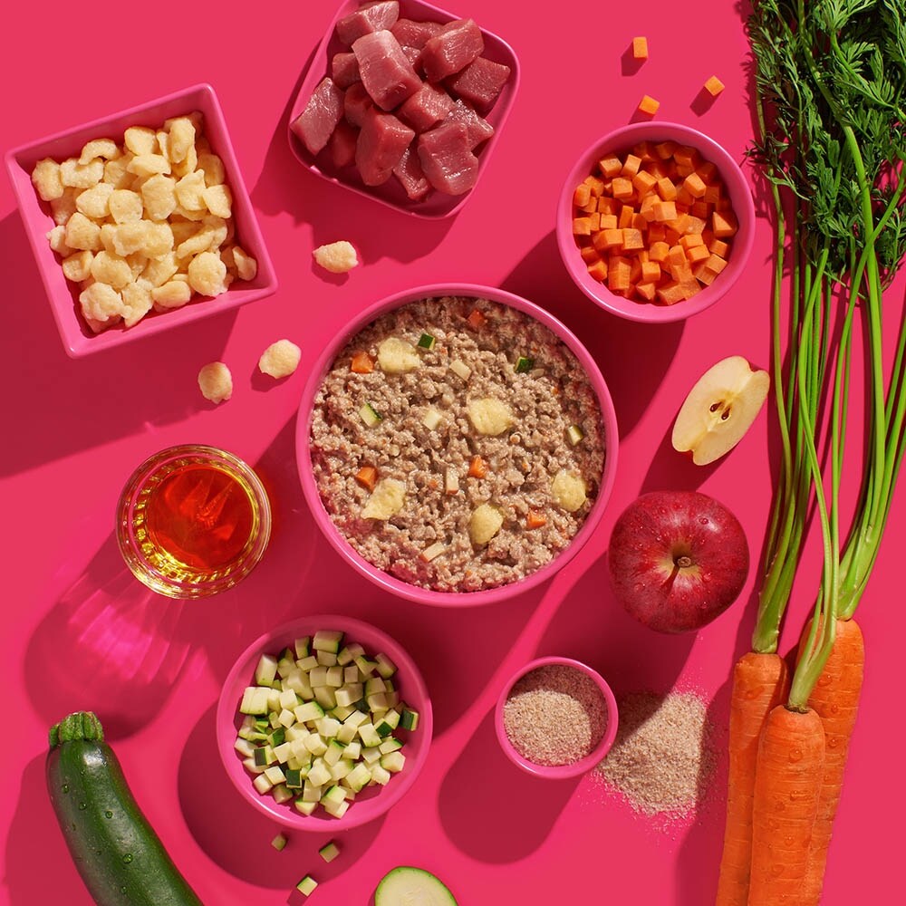 Fred Schwein mit Spätzle_2