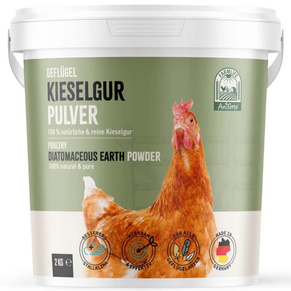 AniForte Kieselgur Pulver für Geflügel_1