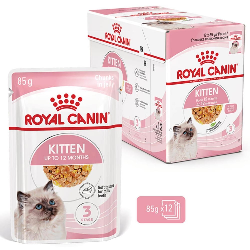 Royal Canin Kitten Nassfutter in Gelee für Kätzchen_2