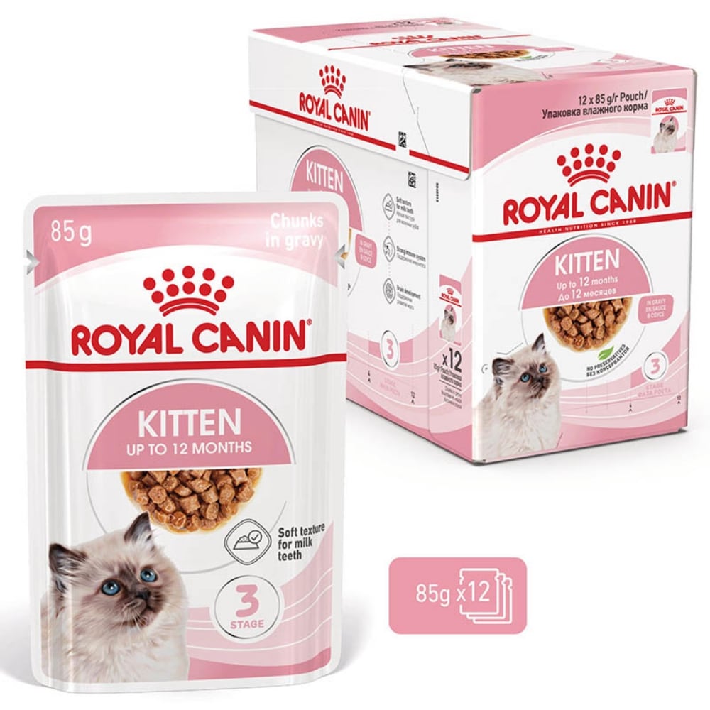Royal Canin Kitten Nassfutter in Soße für Kätzchen_2