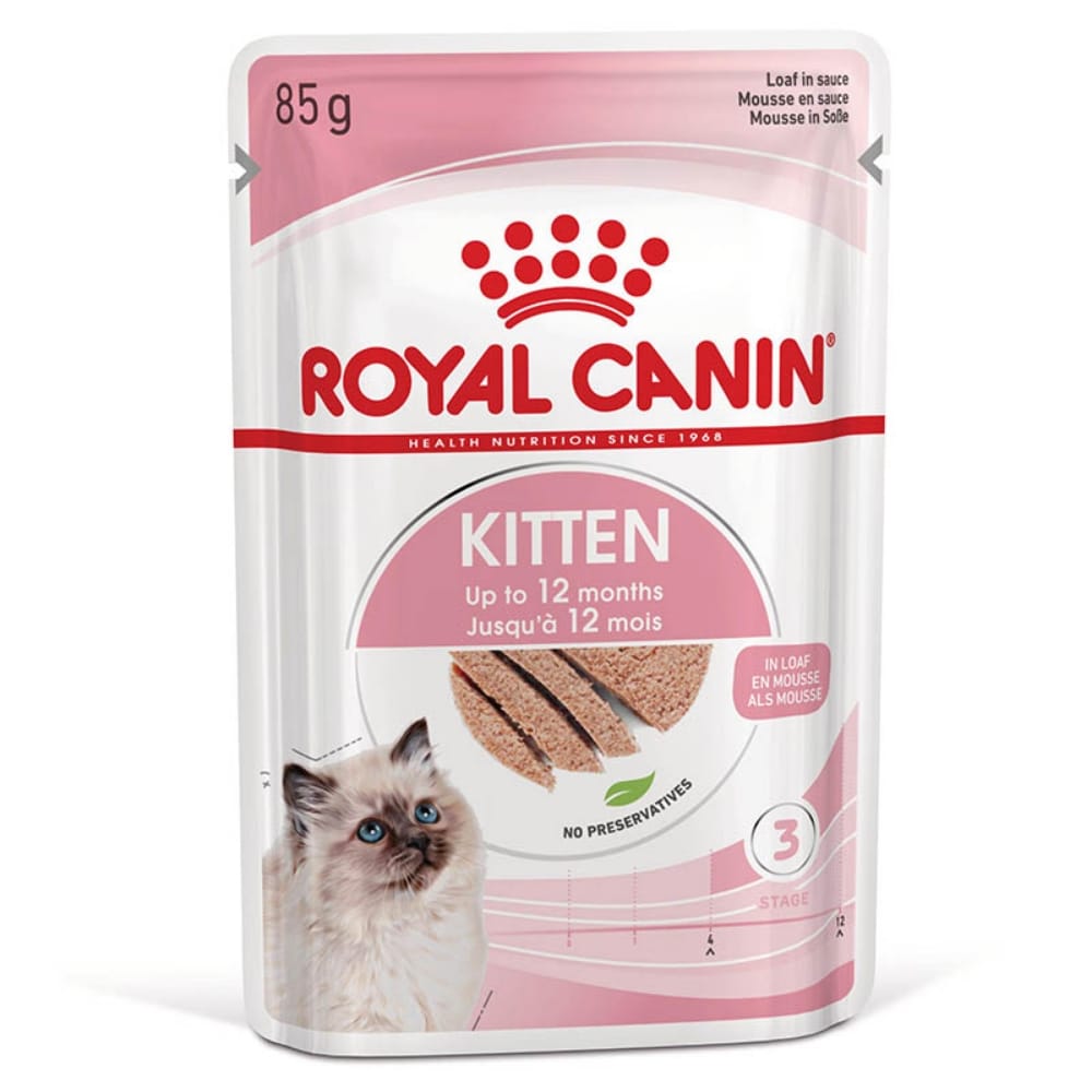 Royal Canin Kitten Nassfutter in Mousse für Kätzchen_1