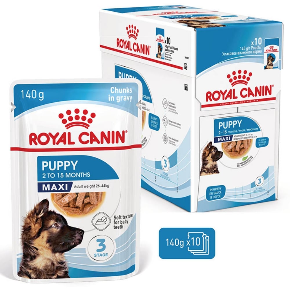 Royal Canin Maxi Puppy Welpenfutter nass für große Hunde bis zum 15. Monat_2