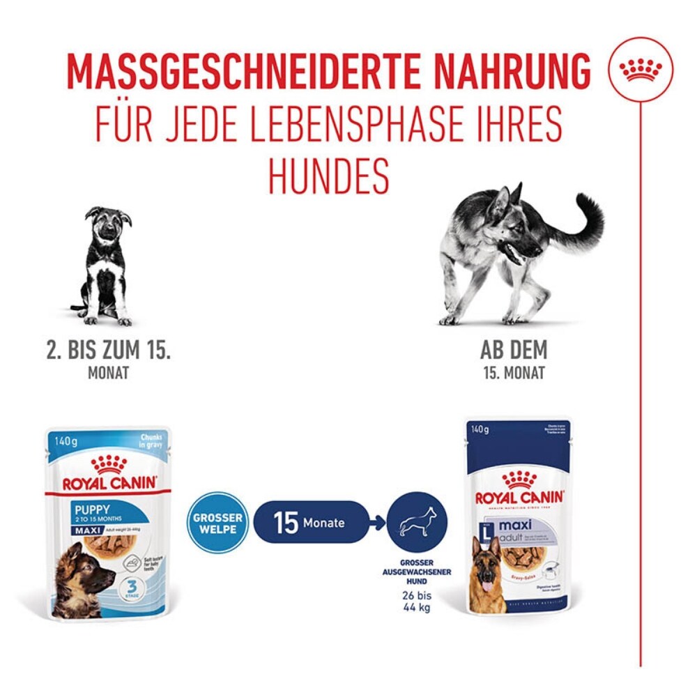 Royal Canin Maxi Puppy Welpenfutter nass für große Hunde bis zum 15. Monat_6