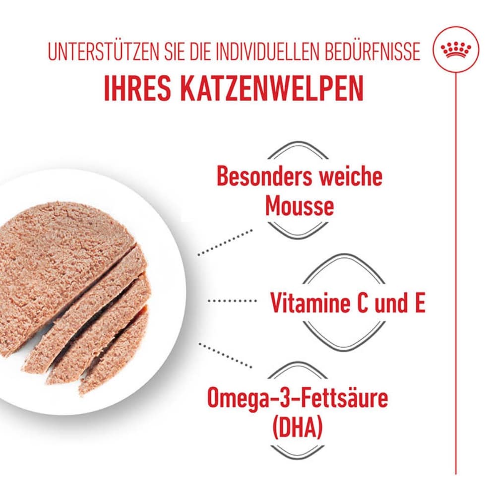 Royal Canin Mother & Babycat Mousse für tragende Katzen und Kitten_3