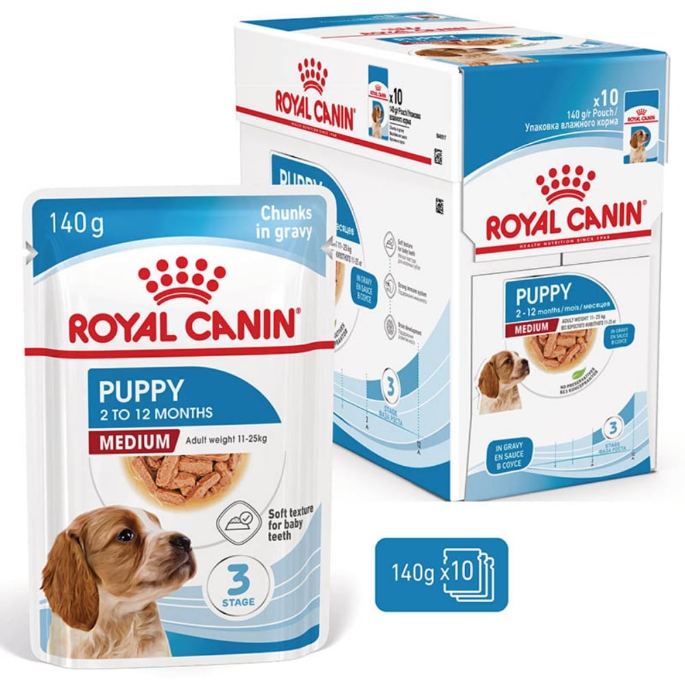 Royal Canin Medium Puppy Welpenfutter Nass für mittelgroße Hunde_2