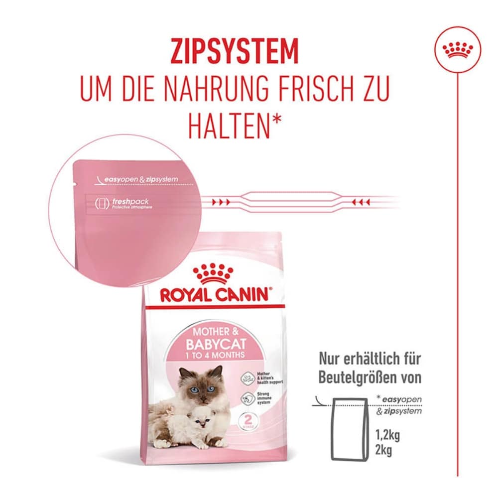 Royal Canin Mother & Babycat Katzenfutter für tragende Katzen und Kitten_7