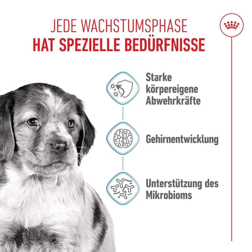 Royal Canin Medium Puppy Trockenfutter für Welpen mittelgroßer Hunderassen_1