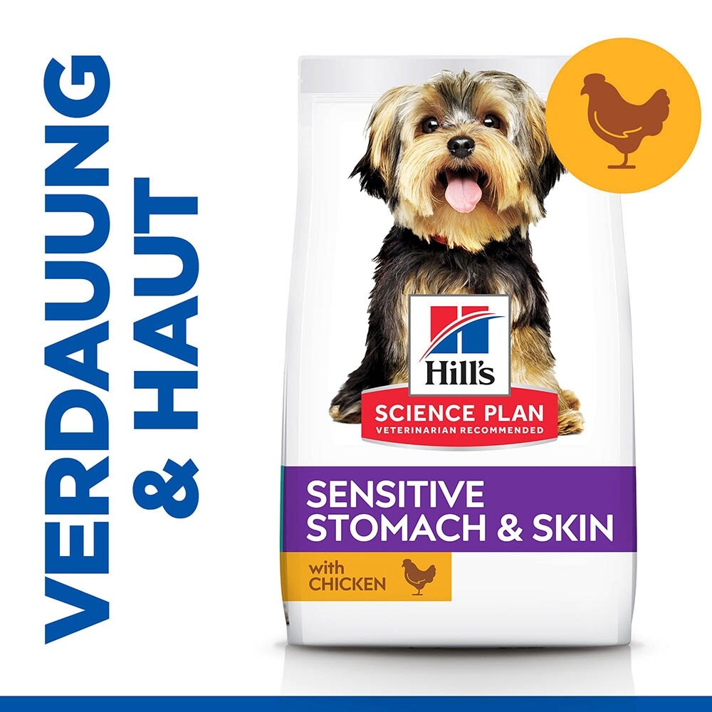 Hills Science Plan Small & Mini Sensitive Stomach & Skin Hund_1