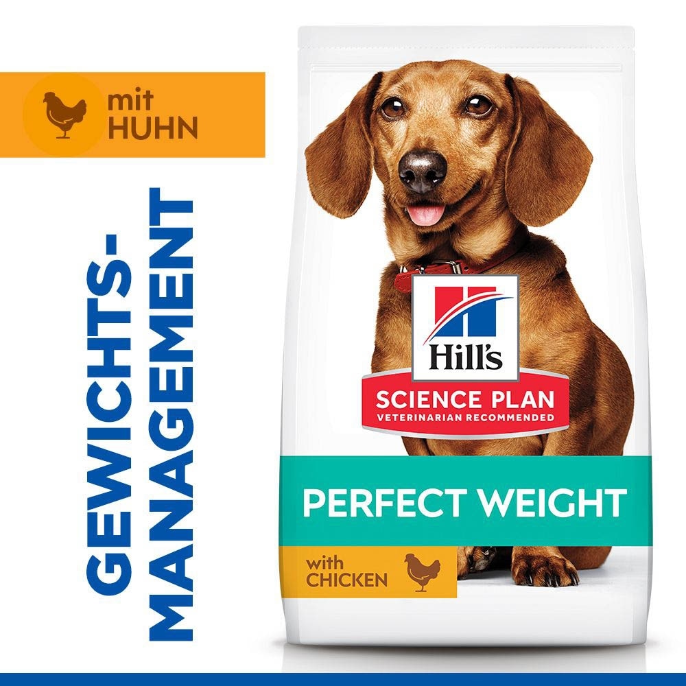 Hills Science Plan Adult Perfect Weight Small &  Mini Trockenfutter für Hunde_1
