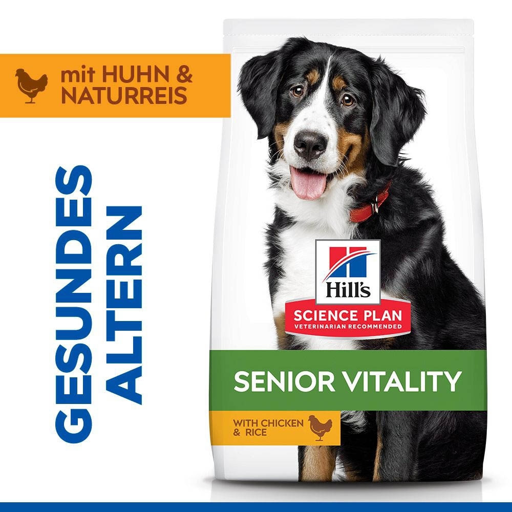 Hills Science Plan Mature Adult 6+ Large Breed Senior Vitality Hund_1