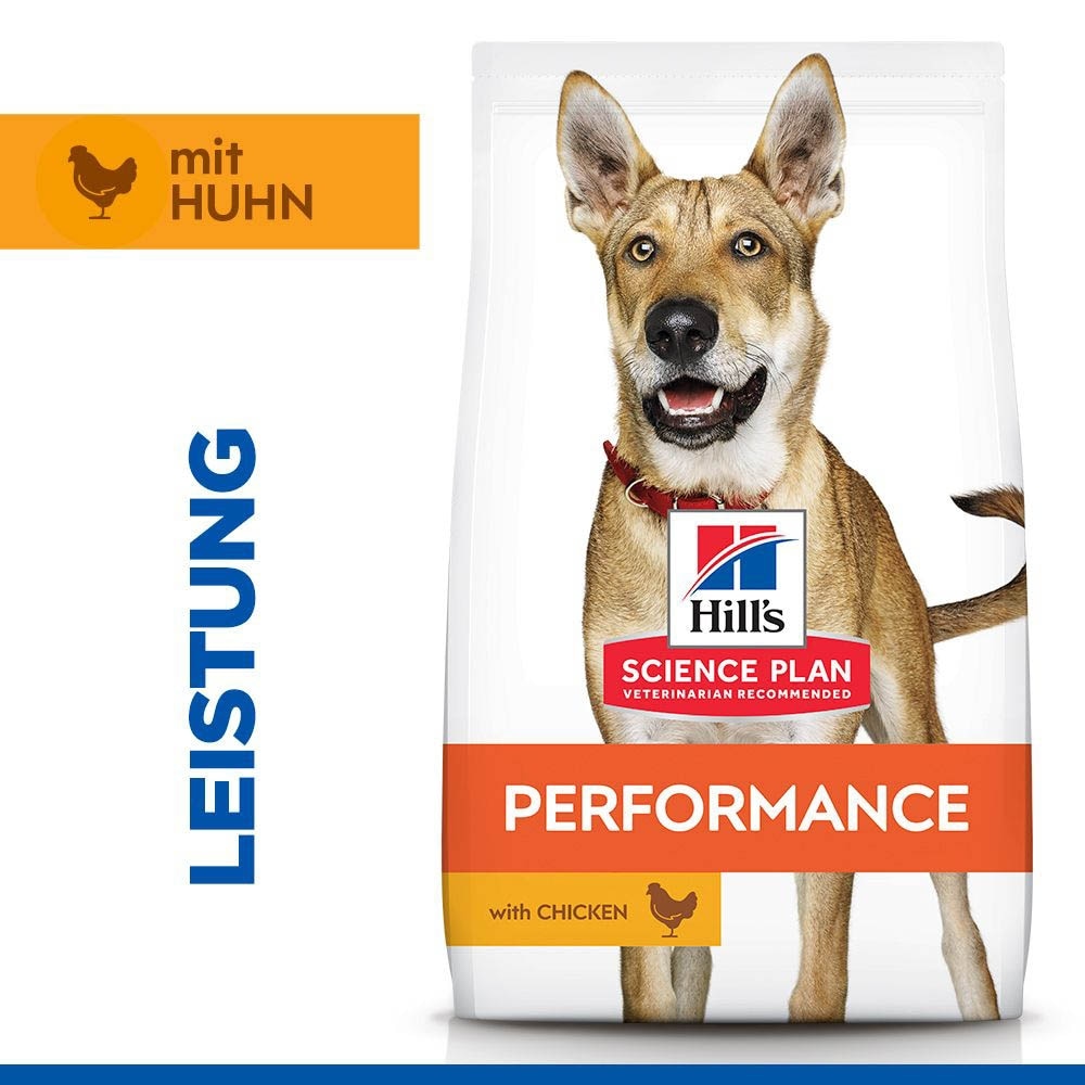 Hills Science Plan Adult Performance Huhn Trockenfutter für Hunde_1
