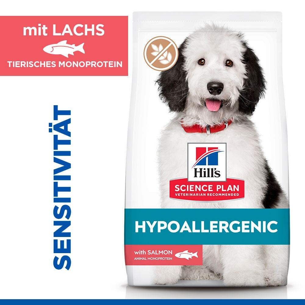 Hills Science Plan Hypoallergenic Large Breed Adult Trockenfutter mit Lachs_1
