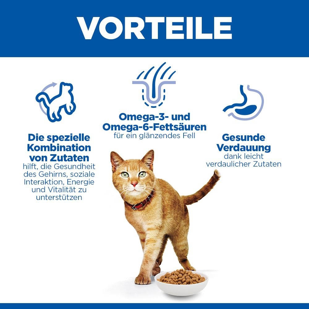 Hills Science Plan Mature Adult Senior Vitality Trockenfutter für Katzen_2