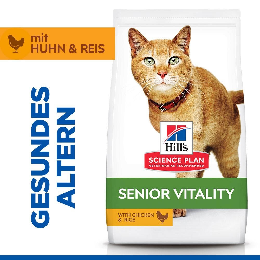 Hills Science Plan Mature Adult Senior Vitality Trockenfutter für Katzen_1