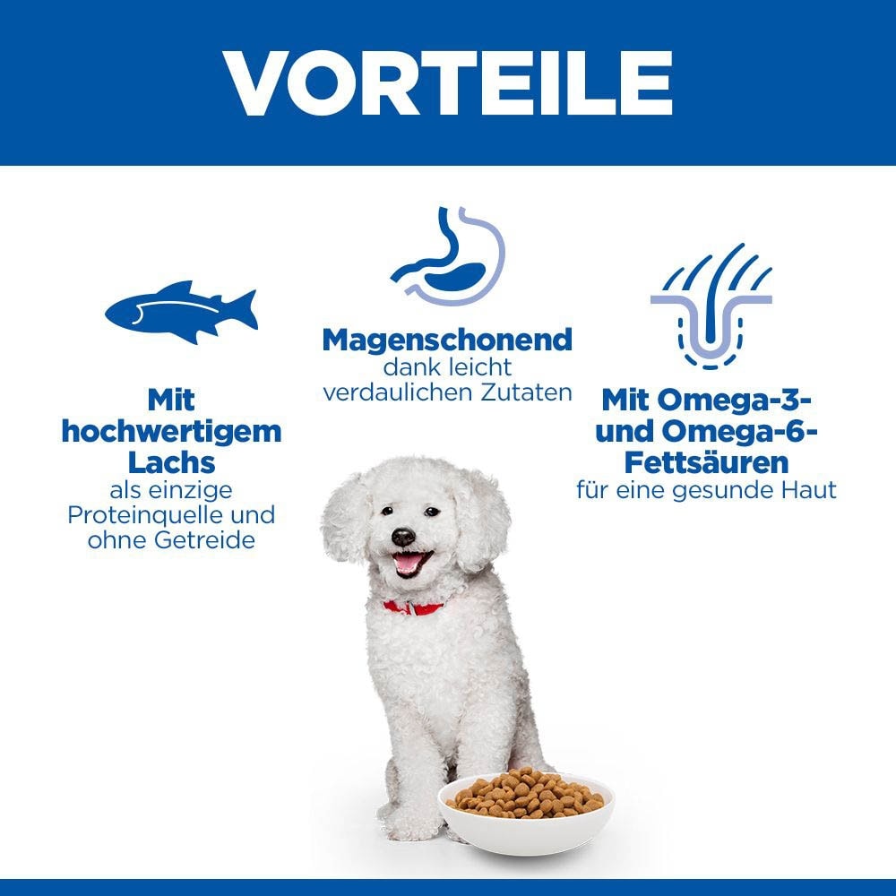 Hills Science Plan Hypoallergenic Small & Mini Adult Trockenfutter mit Lachs_2
