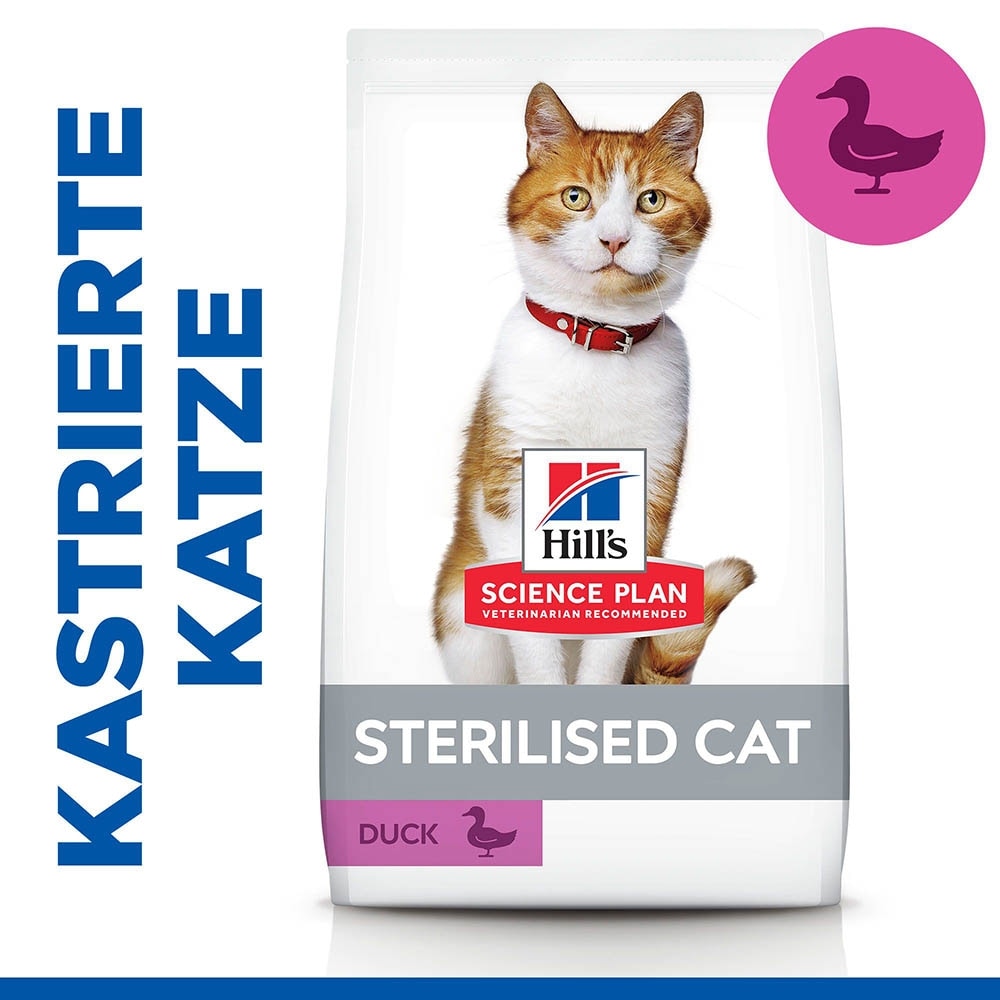 Hills Science Plan Sterilised Cat Adult mit Ente_1